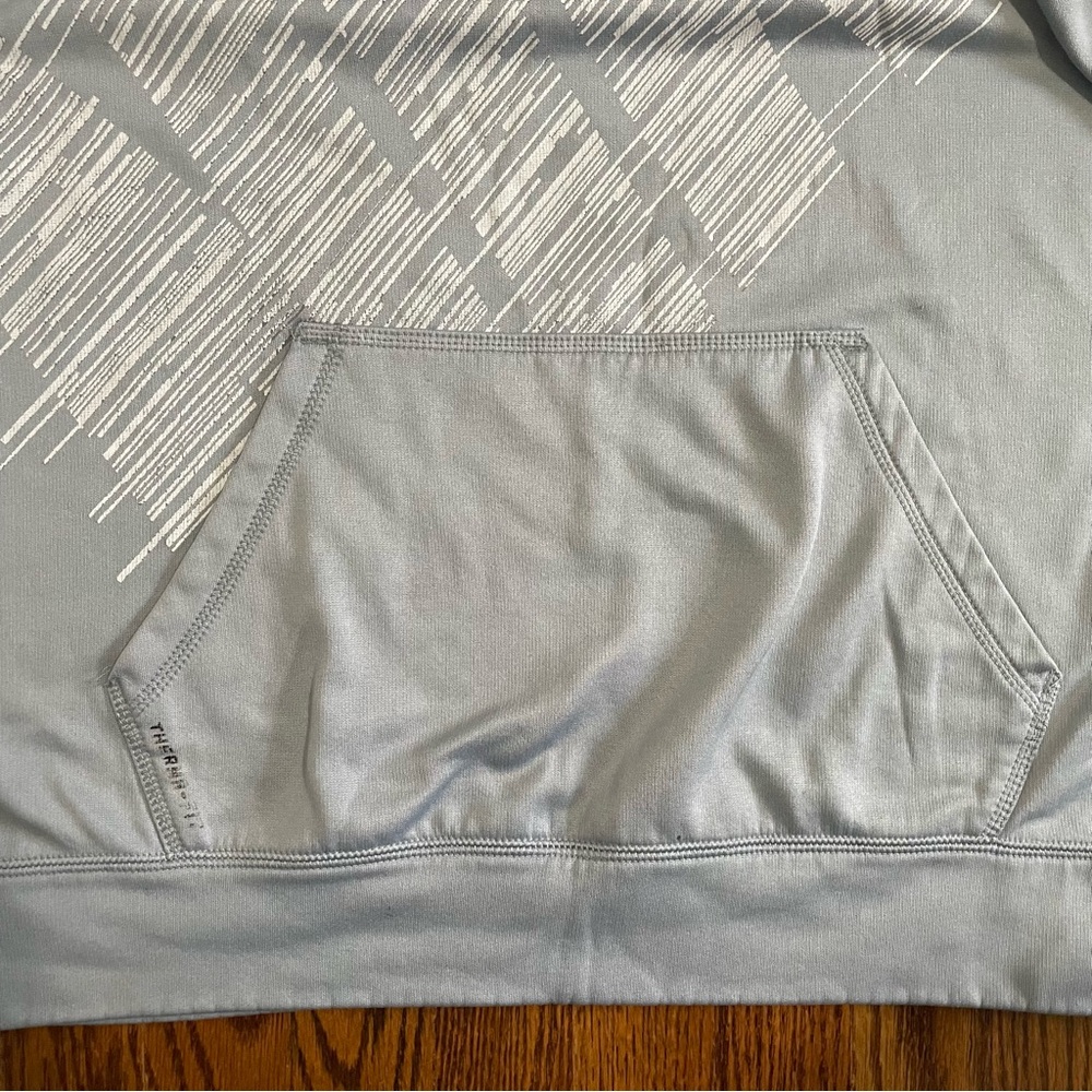 Nike Adult Gray Hoodie Therma Fit Size Large - Picture 4 of 11